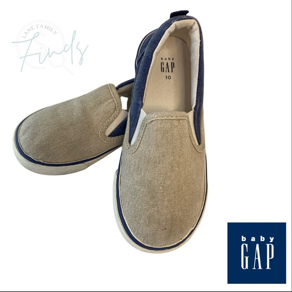 Baby GAP - Toddler slip on sneakers - Sz 10 - Picture 1 of 5